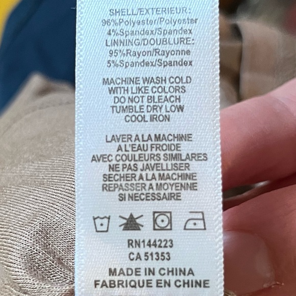 Bishop + Young Metallic Dress, Size Large - Picture 5 of 5